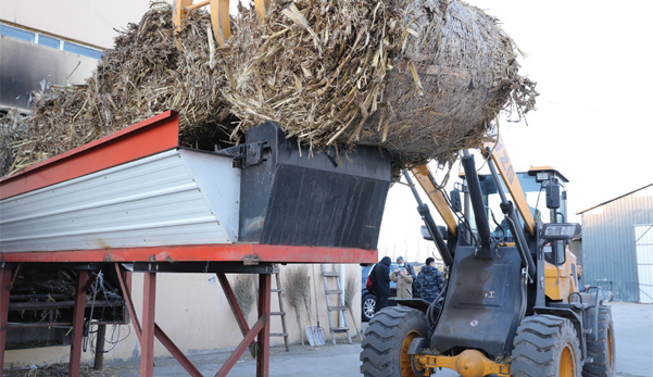 山西長(zhǎng)治市用上秸稈鍋爐，暖身又暖心